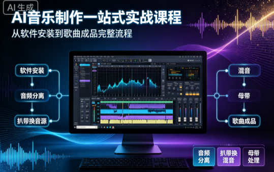 AI音乐制作一站式实战课程