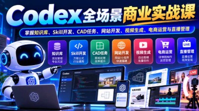 Codex全场景商业实战课