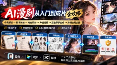 AI漫剧从入门到成片全攻略